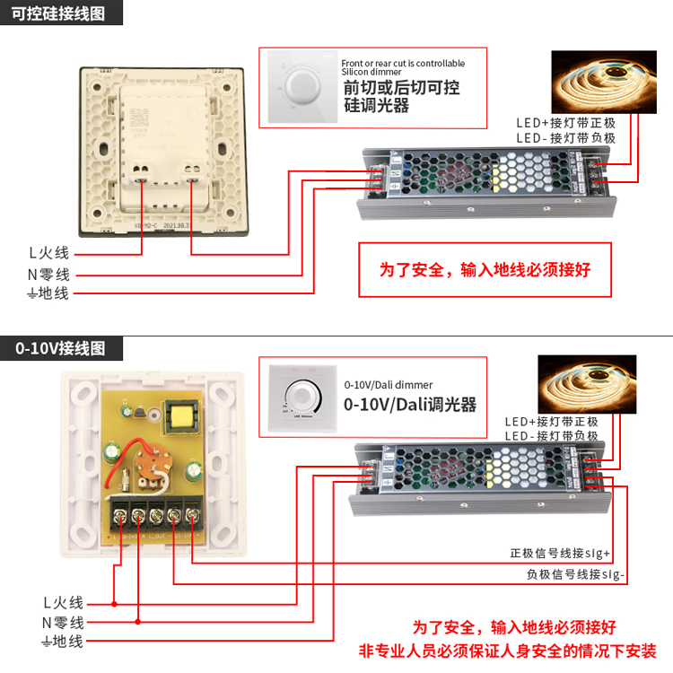 led调光电源T200W24V